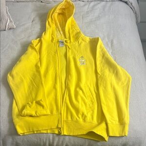 M&M full Zip-Up Hooded jacket with Character Logo - XL